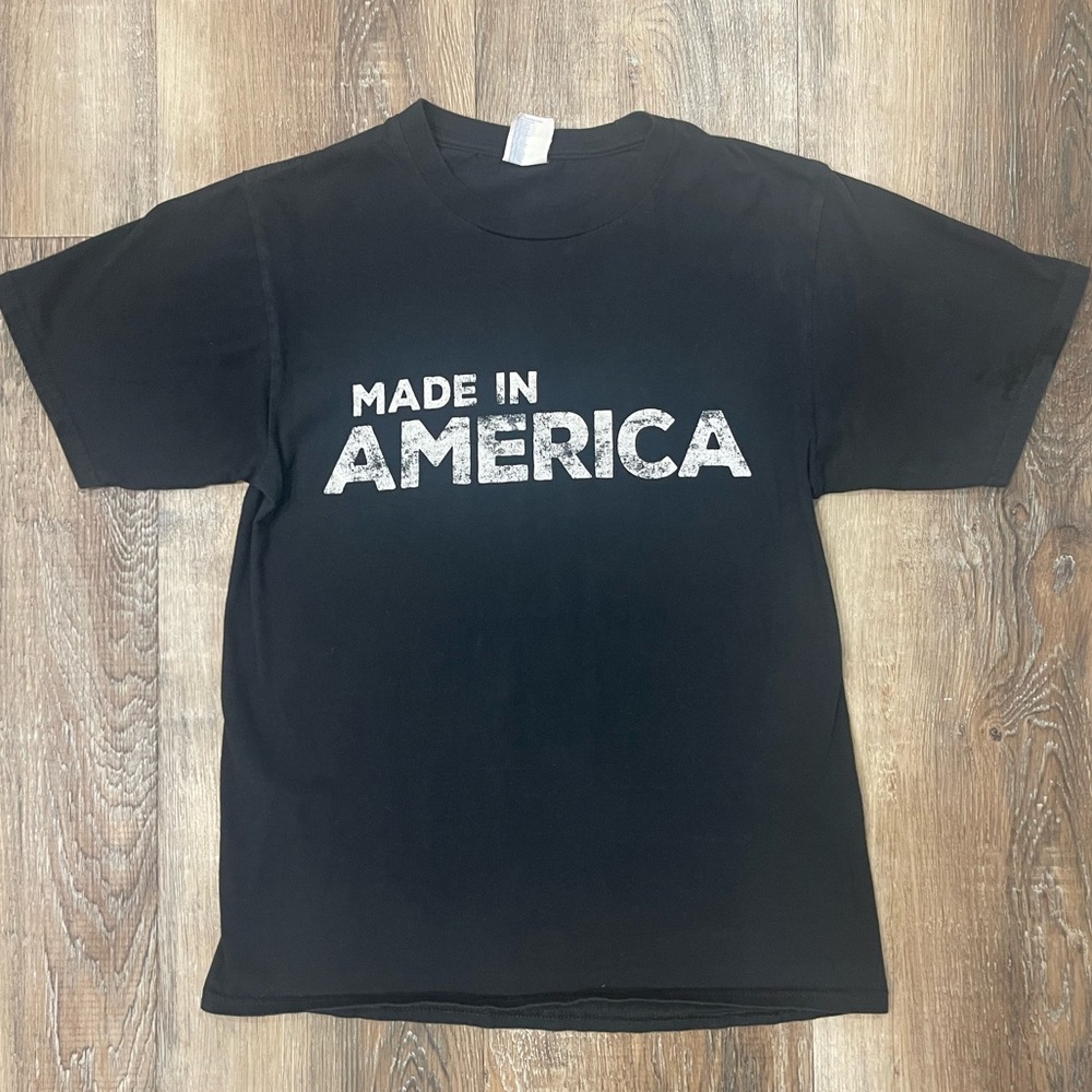 Black 'Made in America' T-Shirt Men’s Small